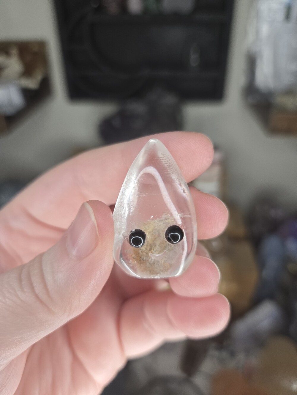 Garden Quartz J "Conehead" Crystal Buddy